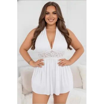 Büyük Beden Fantezi Transparan Gecelik