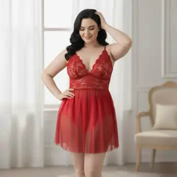 BÜYÜK BEDEN TRANSPARAN GECELİK