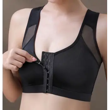 Önden Kopcalı Sırt Destekli Toparlayıcı Sütyen