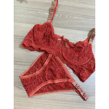 Taşlı Sütyen Takım