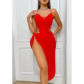 TRANSPARAN DANTELLİ GECELİK