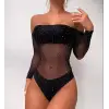 Taşlı Fantazi Bodysuit