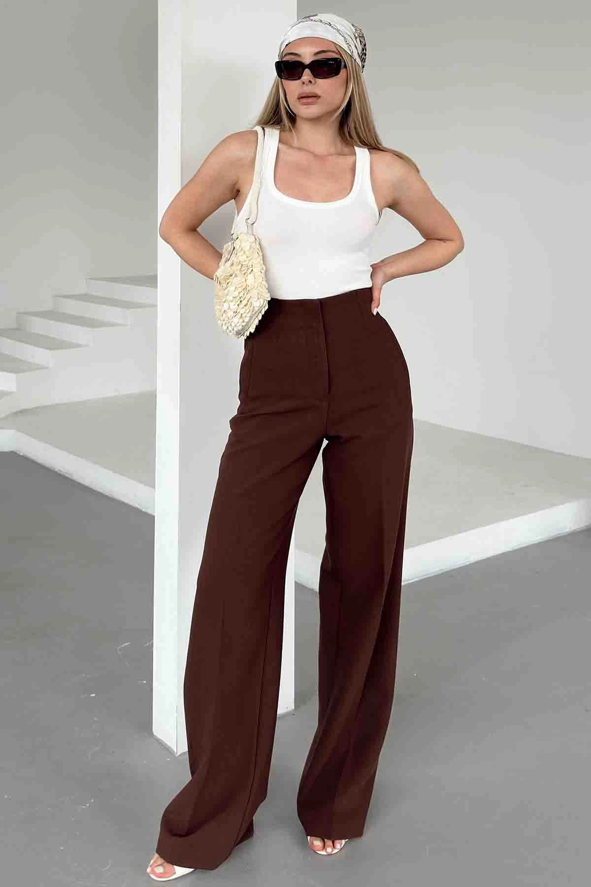 Önü Flotalı Pantolon