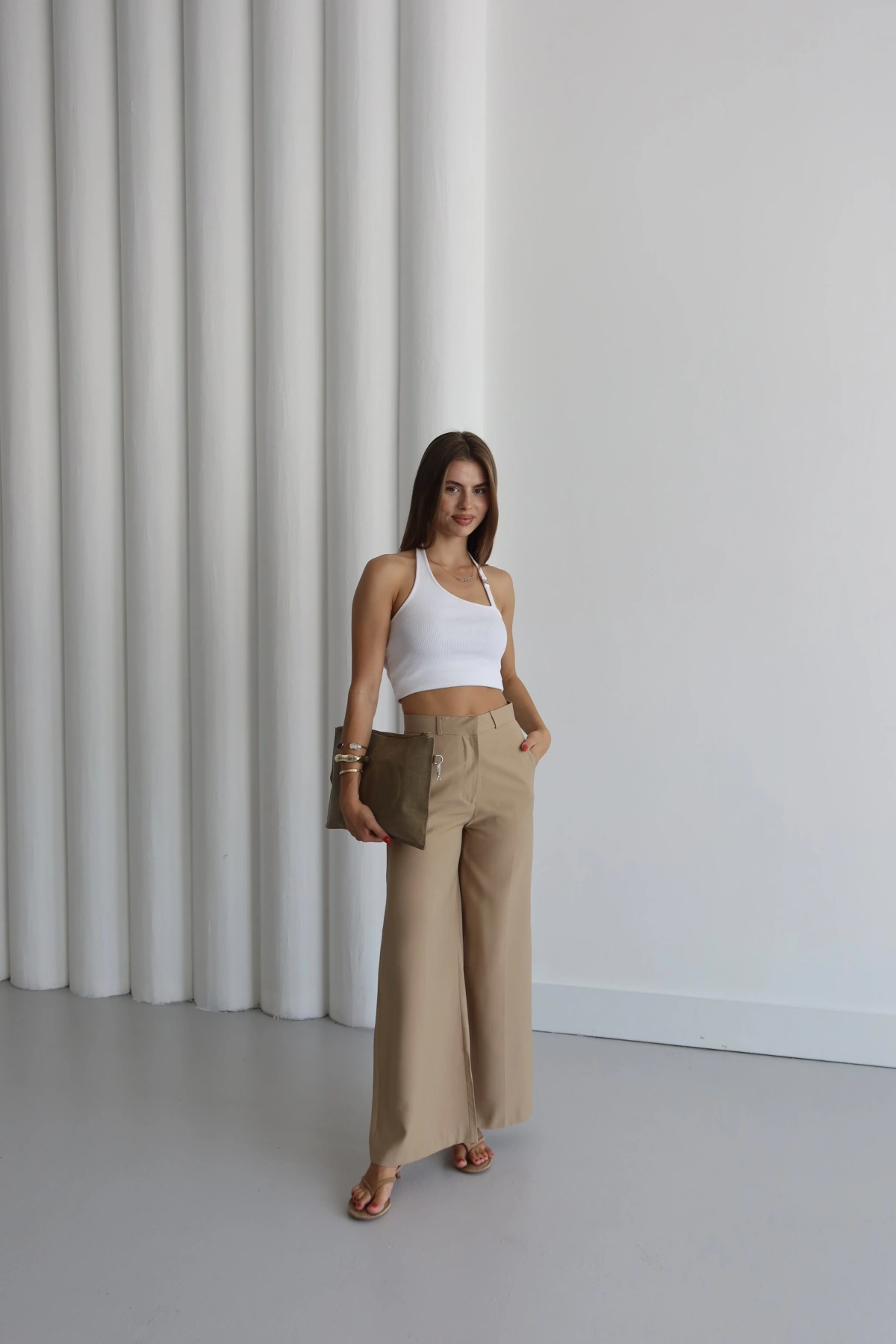 Palazzo Pantolon Bej