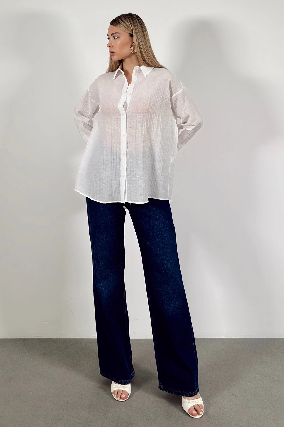 Paralel Çizgili Gömlek