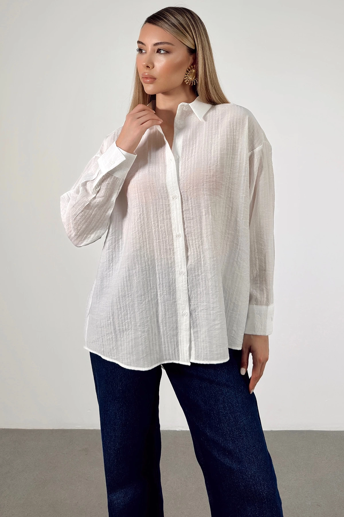 Paralel Çizgili Gömlek