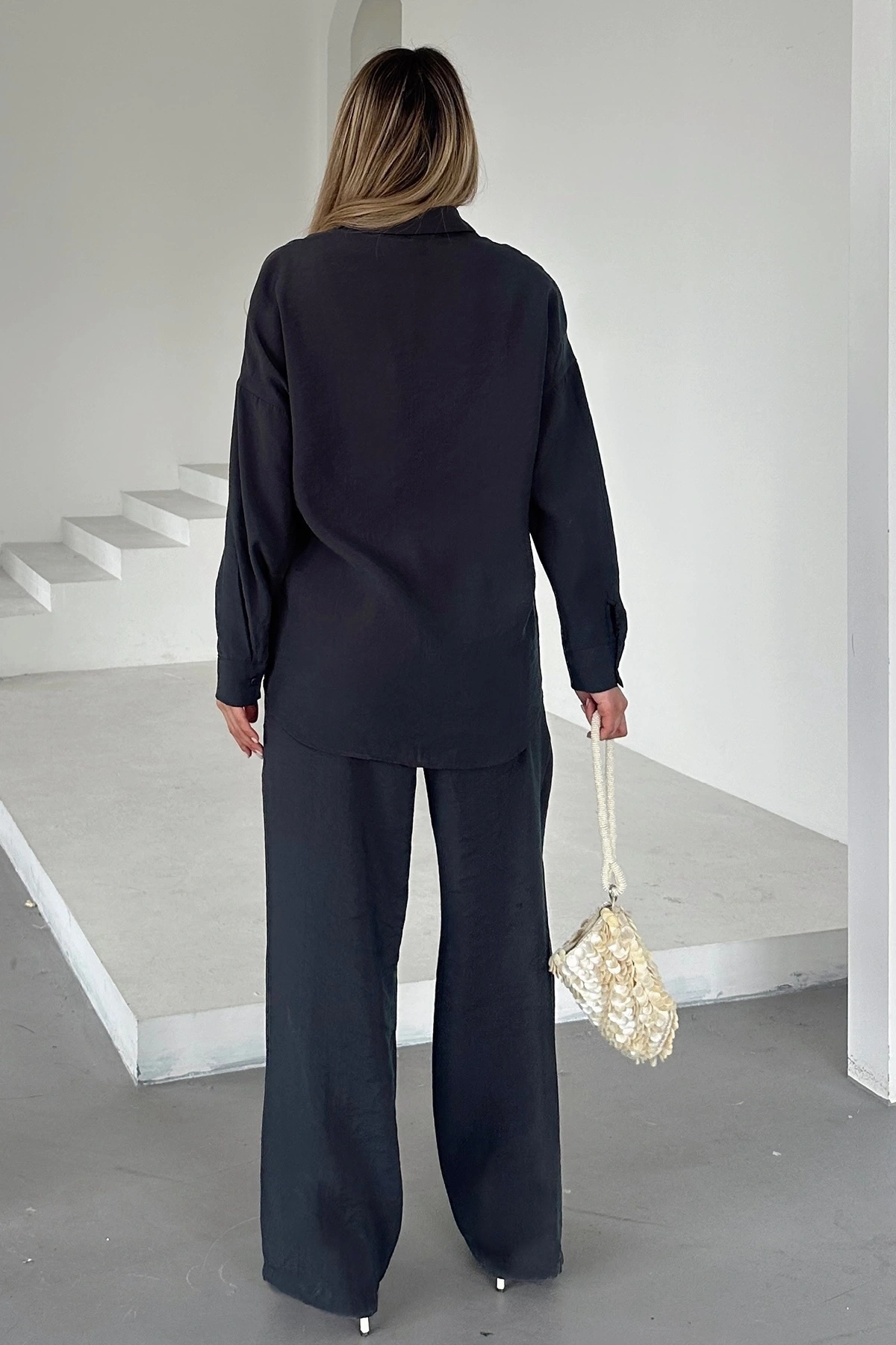 Rahat Kesim Pantolon Siyah