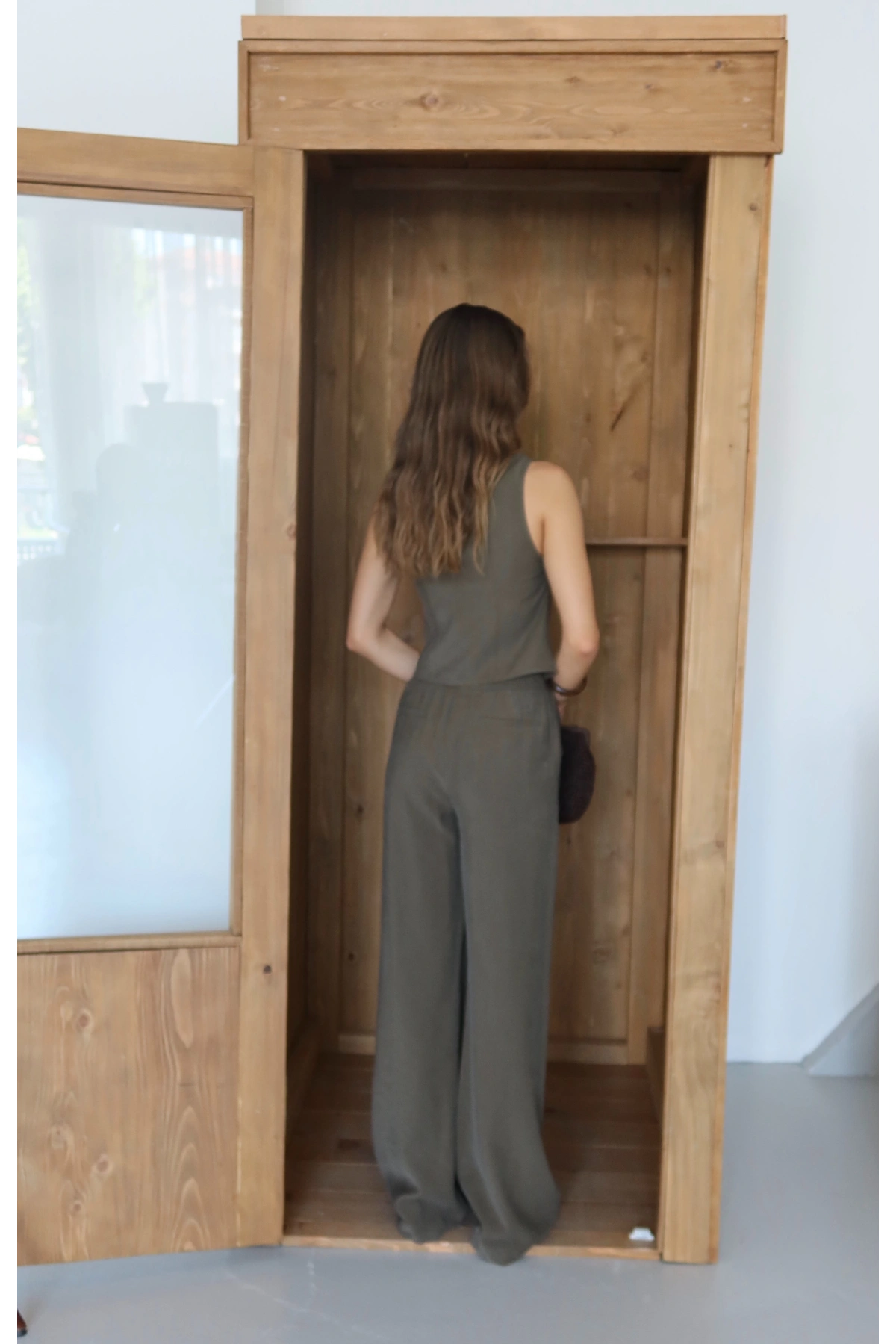 Yelekli Rahat Kesim Takım Haki