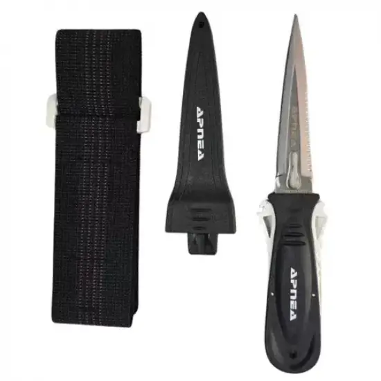 Apnea Attack 11cm Dalış Bıçağı Kol Bantlı Kakıçlı