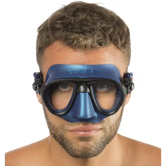 Cressi Calıbro Mavi Dalış Maskesi Anti-Fog System