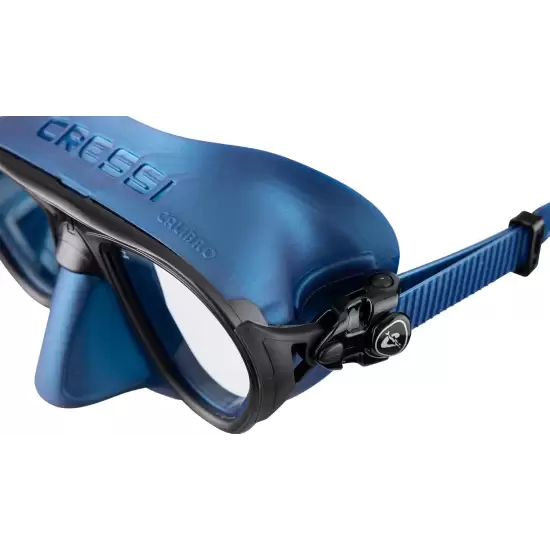 Cressi Calıbro Mavi Dalış Maskesi Anti-Fog System
