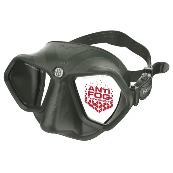 Seac Wild Antifog Dalış Maskesi YEŞİL