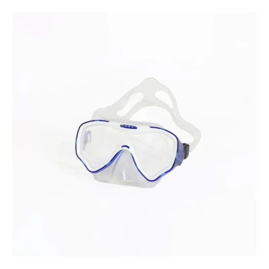 Apnea ibiza Maske Şnorkel Set Şeffaf/Lacivert