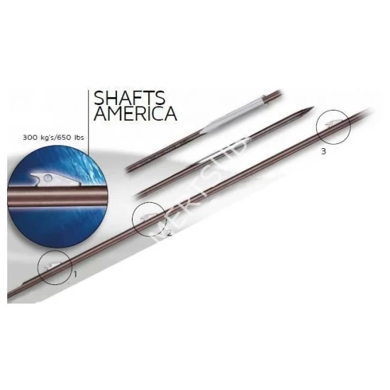 Omer ø6,5mm Shark FIN America 3 Finli Şiş