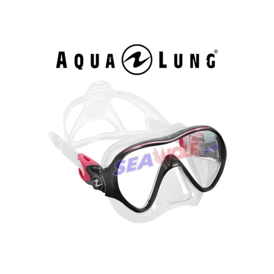 Aqualung Lınea Şeffaf Pembe Maske