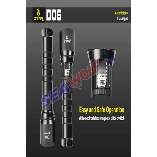 XTAR D06 900 LUMEN DALIŞ FENERİ