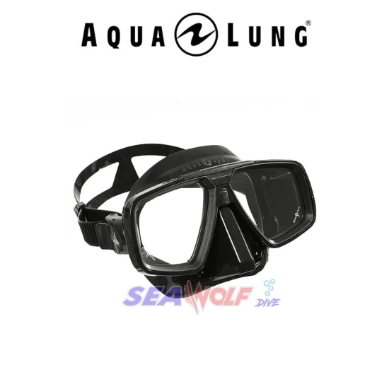 Aqualung Look Siyah Sililkon Maske