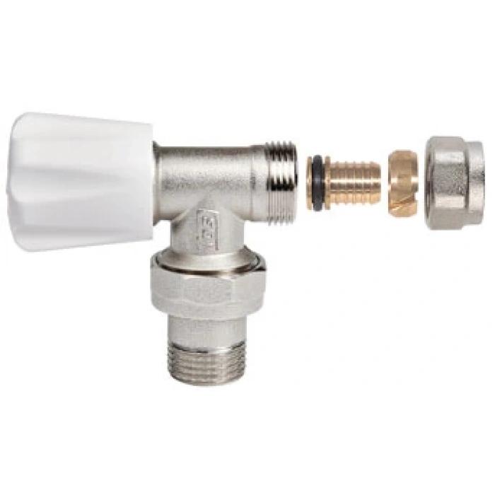 TDS 1/2 PEX KÖŞE RADYATÖR VANASI