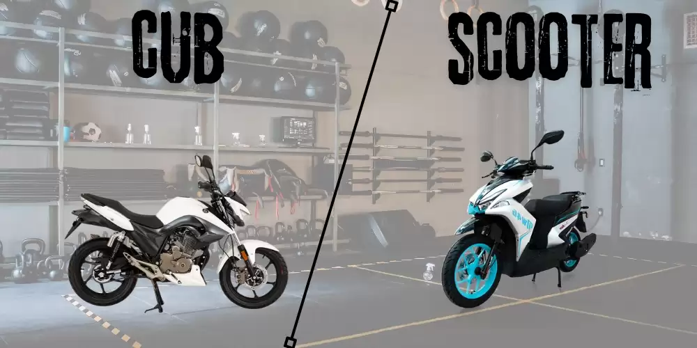 Scooter ve Cub Motosikletler arasındaki farklar