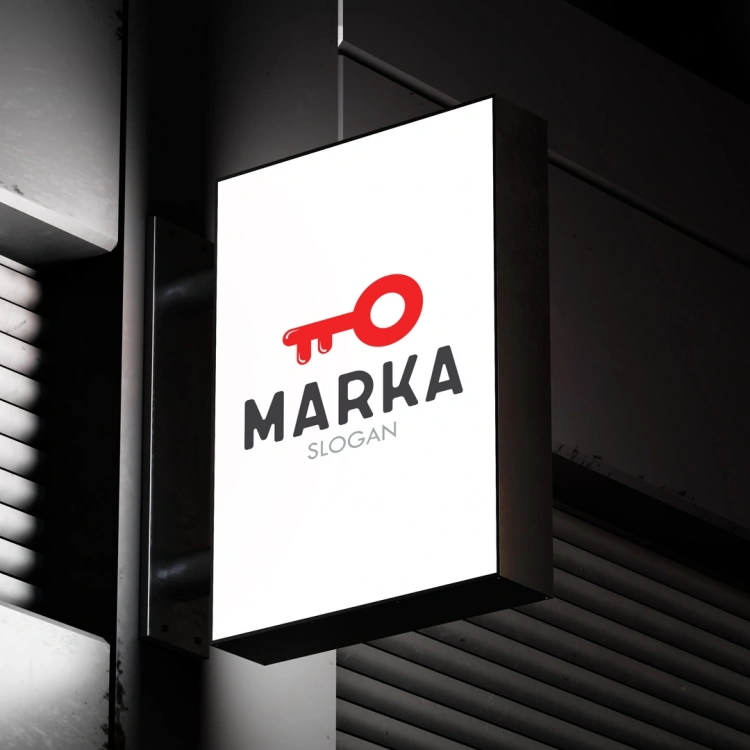 Anahtar Logo Tasarımı - Çözüm Odaklı Hazır Logo