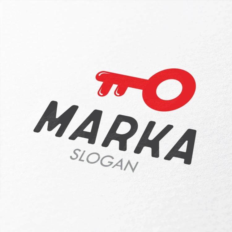 Anahtar Logo Tasarımı - Çözüm Odaklı Hazır Logo