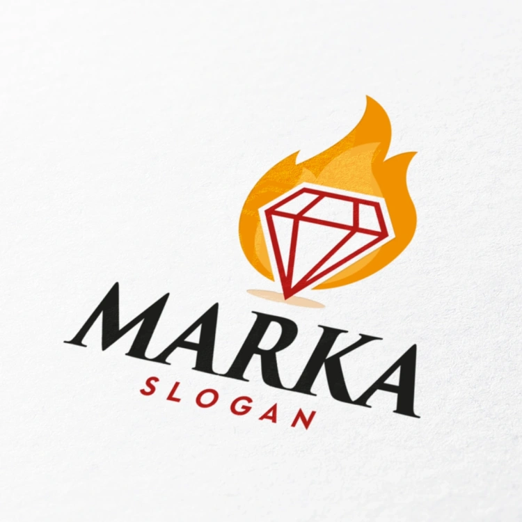 Ateş ve Elmas Logo