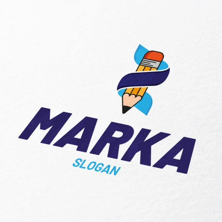Kalem ve Kurdele Logo