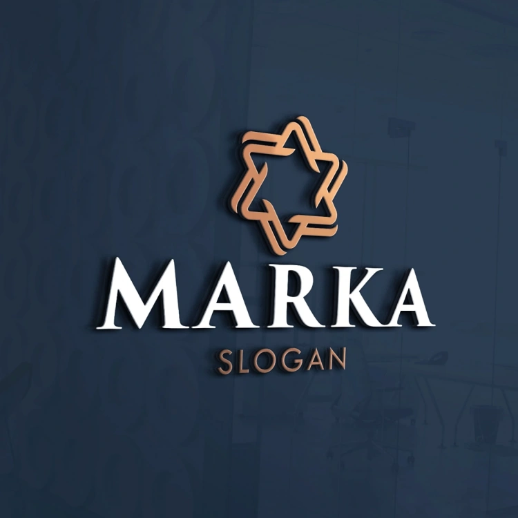 Geometrik Lüks Yıldız Logo