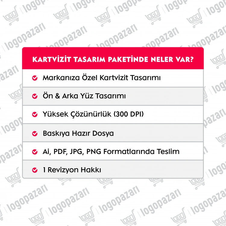 Kartvizit Tasarım Hizmeti