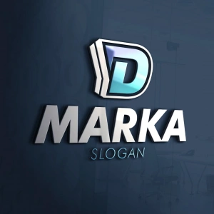 D Harfi Modern Logo