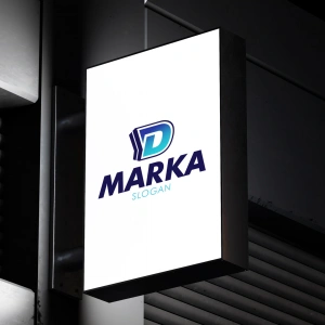 D Harfi Modern Logo