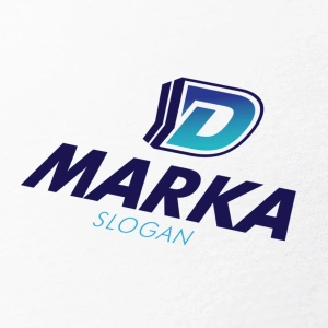 D Harfi Modern Logo