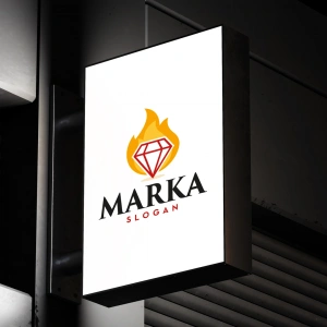 Ateş ve Elmas Logo
