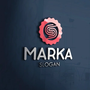 Rozet ve Çizgisel S Harfi Logo