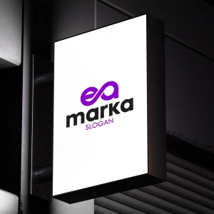 Modern EA Harf Logo