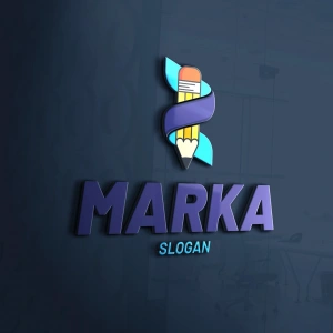 Kalem ve Kurdele Logo