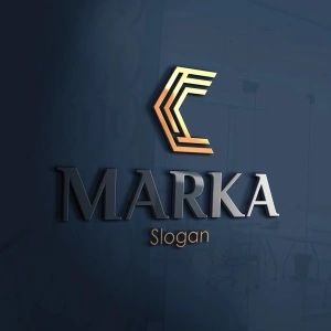 Modern C Harfi Logo