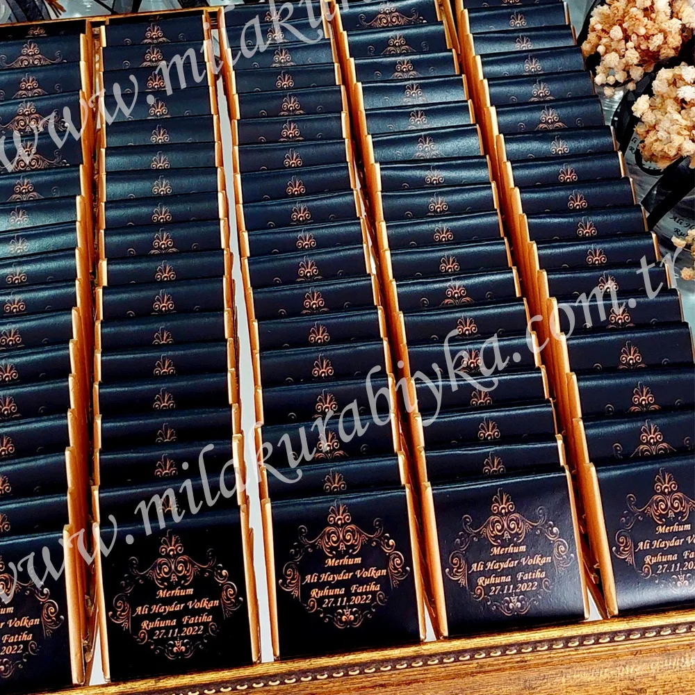 Mevlüt Çikolatası - Siyah - Gold
