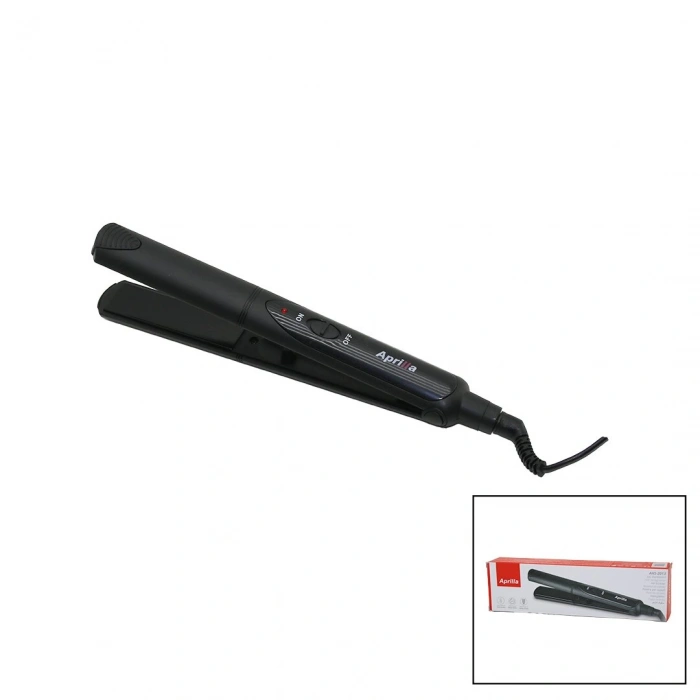 APRİLLA AHS-2013 SERAMİK SAÇ DÜZLEŞTİRİCİ (25X95MM) ( 30W ) (360° KABLO) (PTC ISITICI & HIZLI ISINMA) (MAX SICAKLIK:230℃)*8