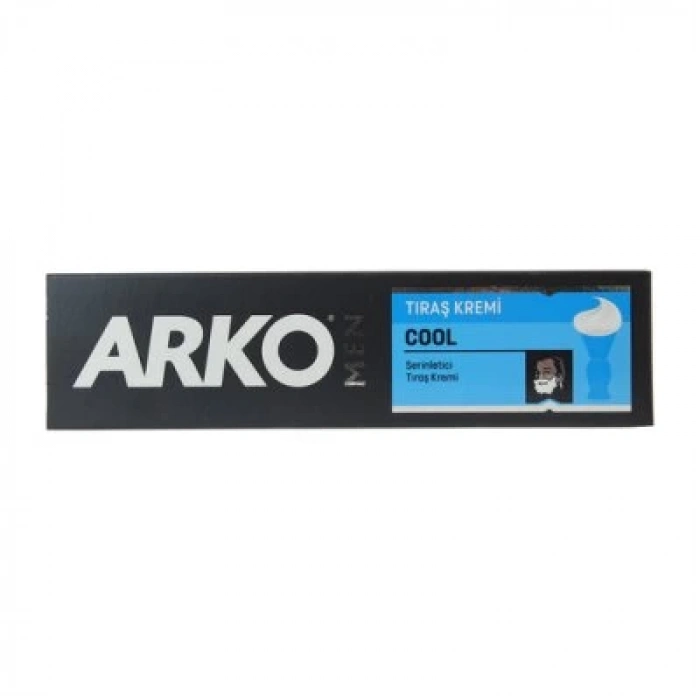 ARKO MEN ( COOL ) ( MAVİ & SERİNLETİCİ ) TRAŞ ( KREMİ ) ( 90GR )*12X6