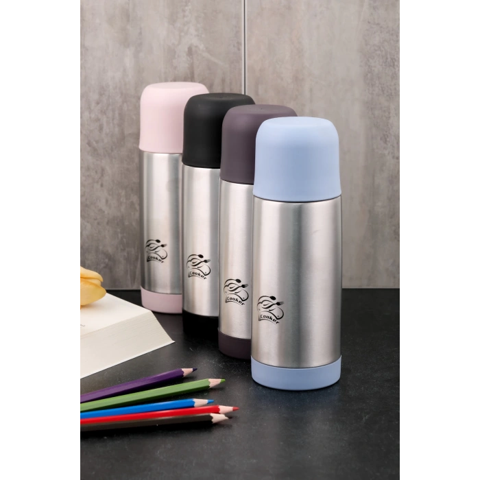 COOKER CKR-2000 ( 0.3LT ) ÇELİK TERMOS RENKLİ ( PASLANMAZ ÇELİK & SIZDIRMAZ KAPAK = BARDAK )*24