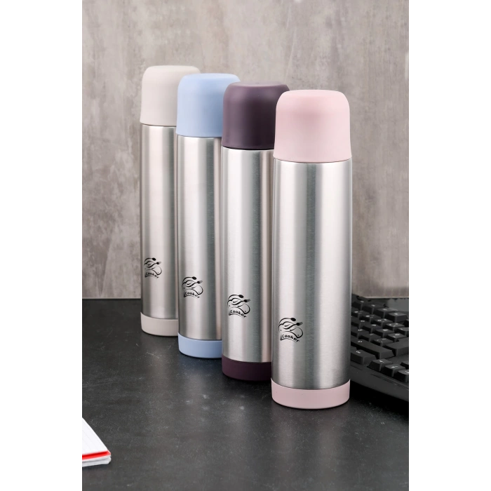 COOKER CKR-2001 ( 0.5LT ) TERMOS RENKLİ ( PASLANMAZ ÇELİK & SIZDIRMAZ KAPAK = BARDAK )*24