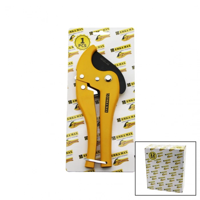 EMKA MAX SK5 EMKA-5150 ( PVC BORU ) KESME MAKASI ( OTOMATİK BIÇAK AÇMA SİSTEMİ )*12X5