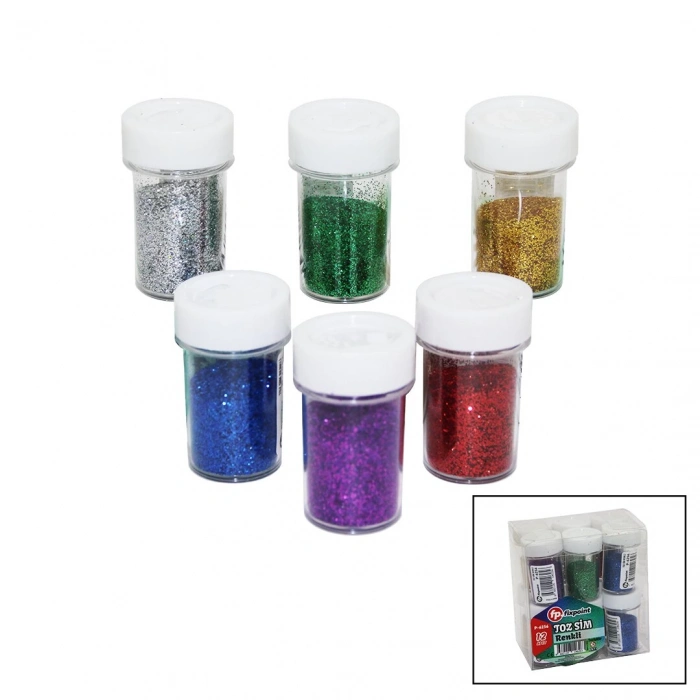 FP FİXPOİNT P-6256 ( RENKLİ MİX ) TOZ SİM ( TUZLUKLU KUTULU )*12X72