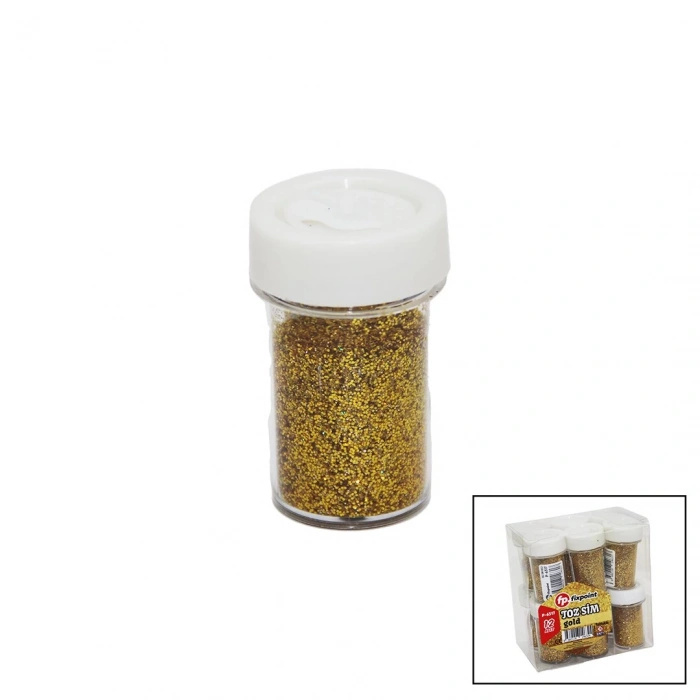 FP FİXPOİNT P-6317 ( GOLD ) ( SARI ) TOZ SİM ( TUZLUKLU KUTU )*12X72