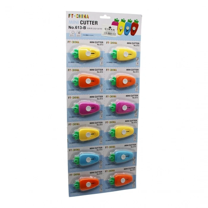 FT CHINA ÇINAR-613-B ( HAVUÇ MODEL ) ( MİNİ ) ( CEP & ÇANTA ) FALÇATA & MAKET BIÇAK*12X60