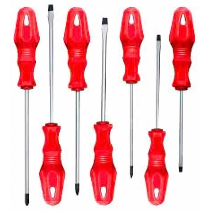 HON TORNAVİDA LÜX ( 7PCS ) TORNAVİDA SETİ ( 6X150 DÜZ-YILDIZ & 5X125 DÜZ-YILDIZ & 4X100 DÜZ-YILDIZ & 3X80 DÜZ )*24