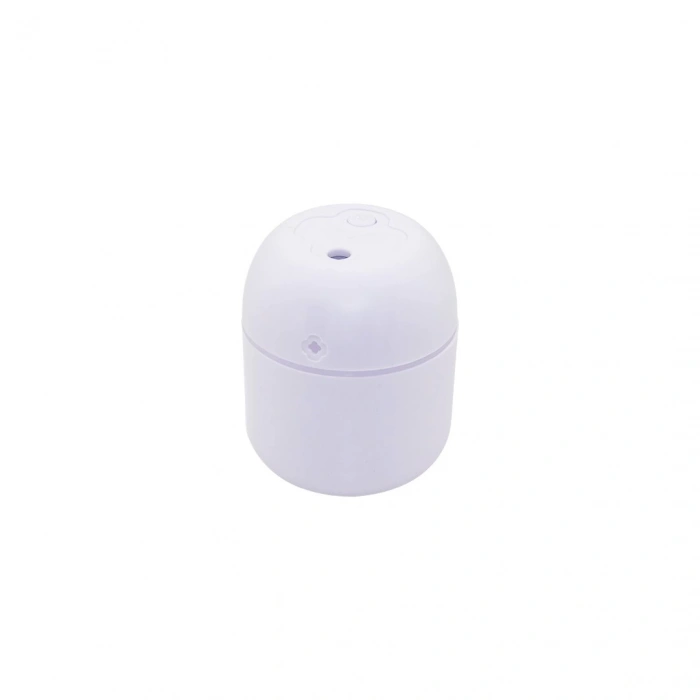 HUMIDIFIER (220ML) (MİNİ) (USB ŞARJLI & IŞIKLI) HAVA NEMLENDİRİCİ & BUHAR MAKİNE & KOKU GİDERİCİ (1.5W ) (DC 5V & 300mA )*100