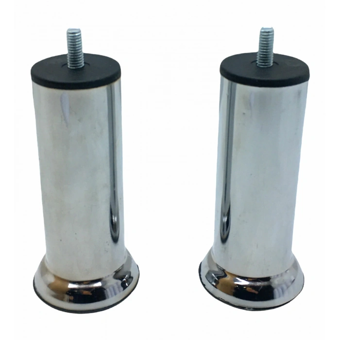 İBİCO ( 90-1014-1-01 ) ( 15CM ) ( KROM ) TOMBUL KOLTUK BAZA AYAK ( M10 KALIN VİDALI )*10X10