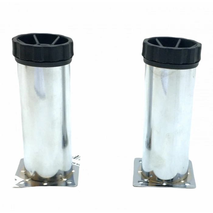 İBİCO ( 90-12168-E-01 ) ( 12CMX42MM ) ( METAL ) TABLALI ( PLASTİK AYARLANABİLİR PİNGOLU ) KOLTUK BAZA AYAK*10X12